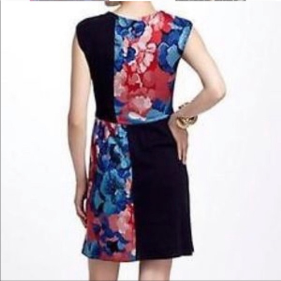 Anthropologie Leifsdottir Floral Sweater Dress Size Small - Picture 8 of 11